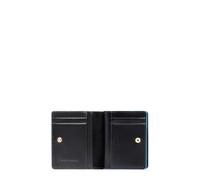 Piquadro Portefeuille Femme Petit Format Femme Cuir Noir