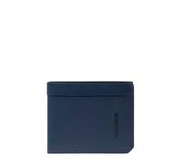 Piquadro Portefeuille Homme avec Porte-Monnaie Homme Cuir Bleu