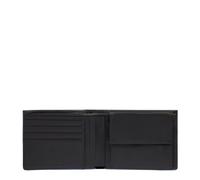 Piquadro Portefeuille Homme avec Porte-Monnaie Homme Cuir Noir