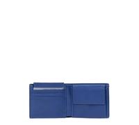 Piquadro Portefeuille Homme avec Porte-Monnaie Unisex Tissu/Bio-Based Material Bleu