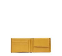 Piquadro Portefeuille Homme avec volet Porte-CNI Homme Cuir Jaune