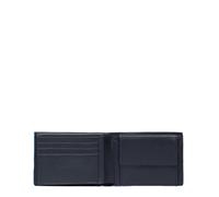 Piquadro Portefeuille Homme avec volet Porte-CNI Homme Cuir Noir