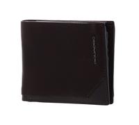 PIQUADRO Portefeuille Tallin Homme Fenêtre d'identification et RFID Marrone