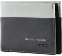 PIQUADRO Portefeuille Urbain Hommes RFID Grigio / Nero