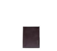 Piquadro - Portefeuille Vertical en Cuir - Qualité supérieure - Couleur Acajou - Homme
