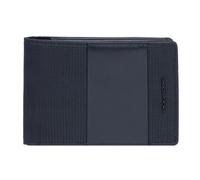 Piquadro PQ-Earth Porte-monnaie Protection RFID Cuir véritable 13 cm noir