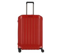 Piquadro PQ Light 4 roues Valise cabine 69 cm avec soufflet d'extension rouge