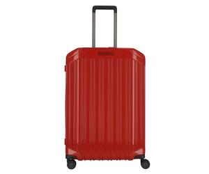 Piquadro PQ Light 4 roues Valise cabine 69 cm avec soufflet d'extension rouge