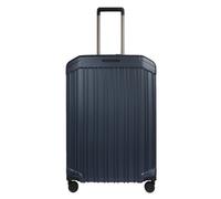 Piquadro PQ Light 4 roulettes Trolley 69 cm avec soufflet d'extension bleu