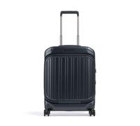 Piquadro Valise Trolley Cabine à 4 Roues d'ordinadeur 15,6" Unisex Polycarbonate Bleu terne