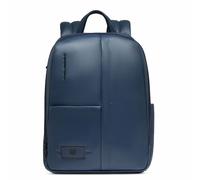 Piquadro Russel Daypack Cuir 39 cm Compartiment pour ordinateur portable bleu