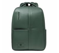 Piquadro Russel Daypack Protection RFID Cuir 41 cm Compartiment pour ordinateur portable vert