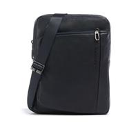 Piquadro S134 Sac bandoulière bleu, cuir de vache grainé, unisexe