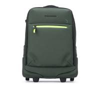 Piquadro - Sac à dos à roulettes C2Ow - unisex - Valises - Vert - Taille: ONE Size