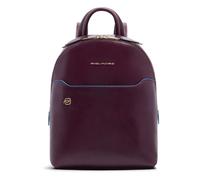 Piquadro - Sac à dos bleu carré - Homme - Sacs - Rouge - Taille: ONE Size