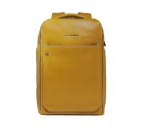 Piquadro - Sac à dos Blue Square - Homme - Sacs - Jaune - Taille: ONE Size
