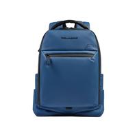 Piquadro Sac a dòs de voyage adaptable a valise sous-siège Homme tissu bleu acier