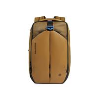 Piquadro PQ-Earth Sac à dos professionnel Protection RFID 41 cm Compartiment pour ordinateur portable jaune
