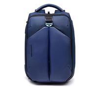 Piquadro Sac à dos de voyage pour ordinateur 17,3" Unisex tissu/bio-based material bleu