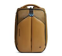 Piquadro Sac à dos de voyage pour ordinateur 17,3" Unisex tissu/bio-based material moutarde