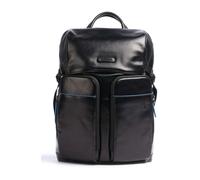 Piquadro - Sac à dos en cuir noir pour ordinateur portable unisexe - Homme - Sacs - Noir - Taille: ONE Size