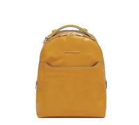Piquadro Sac à dos femme petit format Homme cuir jaune