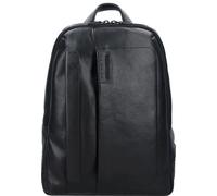 Piquadro P15S Sac à dos professionnel Cuir 42 cm Compartiment pour ordinateur portable black (TAS027117)