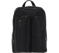 Piquadro Ronnie Cuir 40 cm Compartiment pour ordinateur portable black (TAS027129)