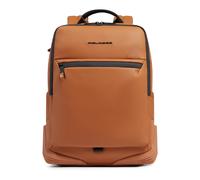 Piquadro - Sac à dos pour ordinateur 14" résistant à l'eau - Homme - Sacs - Brun - Taille: ONE Size