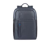 Piquadro - Sac à dos pour ordinateur 15.6 avec support iPad - Homme - Sacs - Bleu - Taille: ONE Size