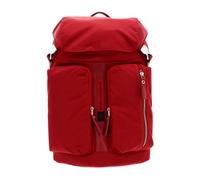 Piquadro - Sac à dos rouge unisexe en nylon pour ordinateur - Femme - Sacs - Rouge - Taille: ONE Size