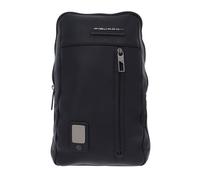 PIQUADRO Sac à épaule noir pour homme - Akron Sling Bag Nero 95118