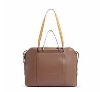 Piquadro Sac à ordinateur 14" femme Femme cuir brun/beige