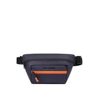 Piquadro Sac Banane déperlant Homme Tissu Bleu