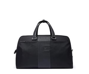PIQUADRO - Sac de Voyage Petit Tissu Recyclé - Unisexe - Noir
