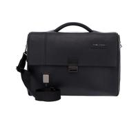 Piquadro - Sac Messenger Noir Extensible Homme - Homme - Sacs - Noir - Taille: ONE Size