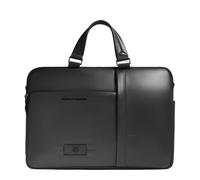 Piquadro Sac pour ordinateur 15,6" Homme cuir noir