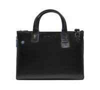 Piquadro - Sac pour ordinateur et iPad® en cuir personnalisable avec protections antichoc et Rfid - Homme - Sacs - Noir - Taille: ONE Size