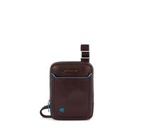 Piquadro - Sacoche bandoulière avec rangements et - Homme - Sacs - Brun - Taille: ONE Size