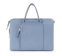 Piquadro - Sacoche fine extensible pour ordinateur portable 15-6" - Femme - Sacs - Bleu - Taille: ONE Size