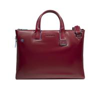 Piquadro - Sacoche fine extensible pour ordinateur portable 15-6" - Homme - Sacs - Rouge - Taille: ONE Size