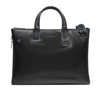 Piquadro - Sacoche fine extensible pour ordinateur portable 15.6" - unisex - Sacs - Noir - Taille: ONE Size