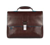 Piquadro - Sacoche pour ordinateur portable extensible 15-6" - Homme - Sacs - Brun - Taille: ONE Size