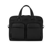 Piquadro - Sacoche Slim pour Ordinateur 15 pouces et iPad Pro 12.9 - Homme - Sacs - Noir - Taille: ONE Size