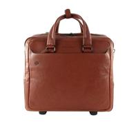 Piquadro - Serviette d`ordinateur à roulettes Black Square - Homme - Valises - Brun - Taille: ONE Size