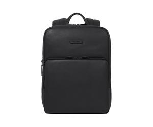Piquadro - Slim laptop backpack 14 - Homme - Sacs - Noir - Taille: ONE Size