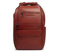 Piquadro Solm Daypack Cuir 39 cm Compartiment pour ordinateur portable brun
