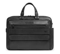 Piquadro Solm Porte-documents Cuir 42 cm Compartiment pour ordinateur portable noir