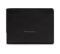 Piquadro Solm Porte-monnaie Protection RFID 12.5 cm noir