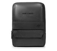 Piquadro Solm Sac à bandoulière Cuir 25 cm noir
